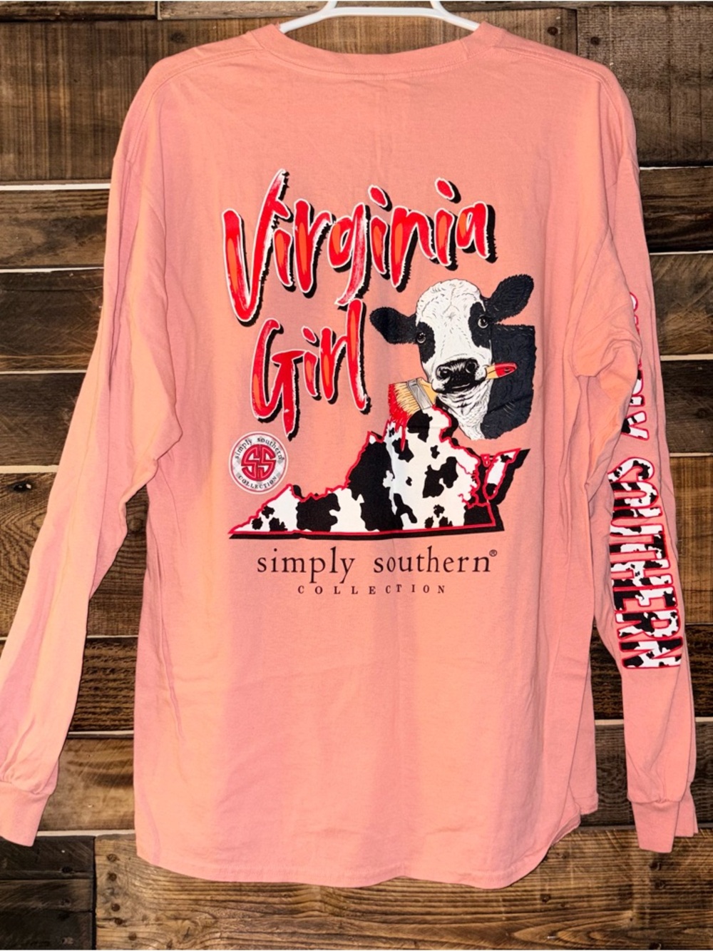 Simply Southern "Virginia Girl" Long Sleeve Tee